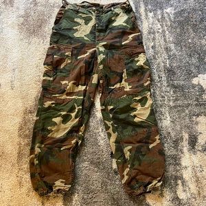 TOPSHOP TRENDY ARMY CARGO PANTS